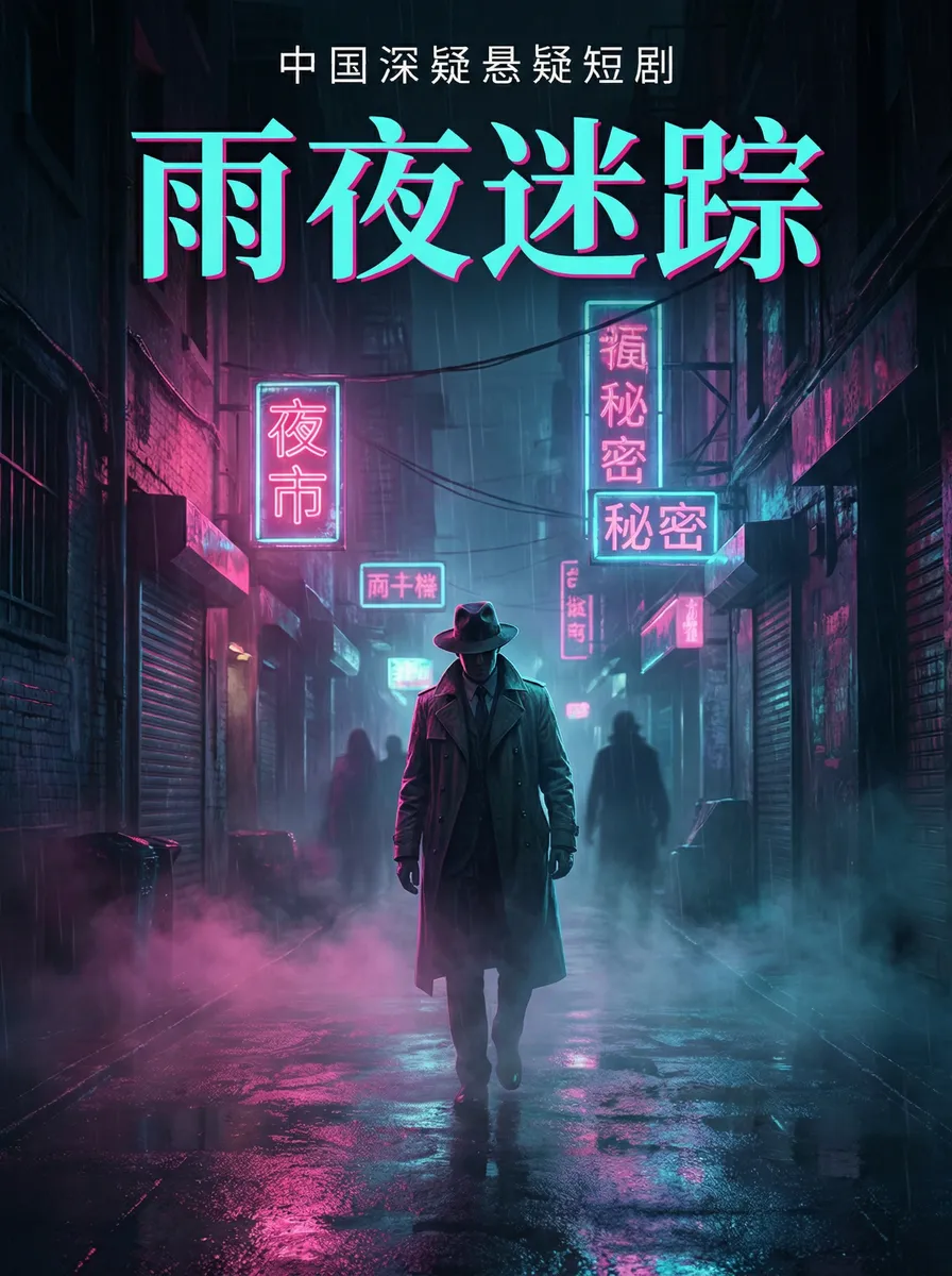 每日 悬疑追踪短剧 - 雨夜迷踪海报